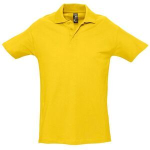 SOLS Mens Spring II Short Sleeve Heavyweight Casual Plain Polo Shirt /T-Shirt /